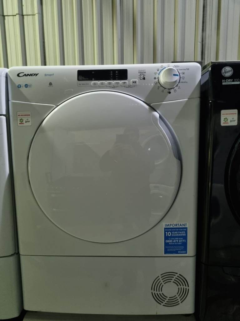 9kg condenser dryer ex display