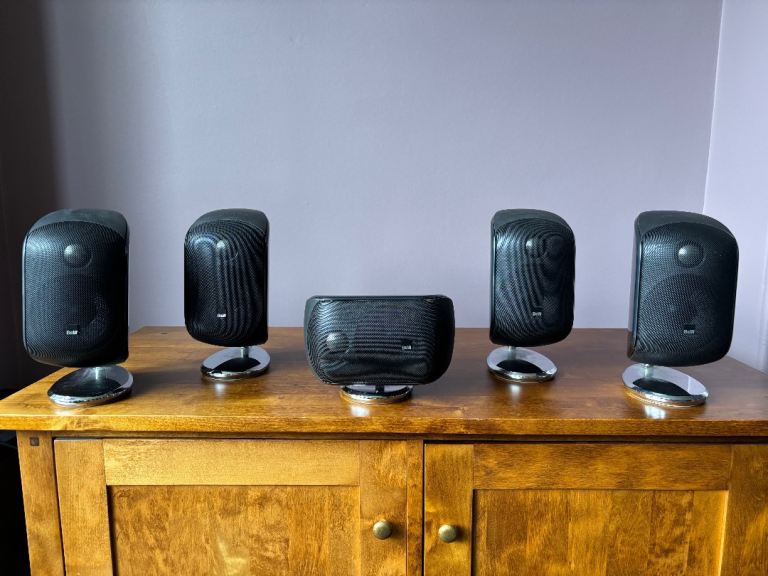 Bowers & Wilkins M-1 Satellite Speakers and AS2 Subwoofer 