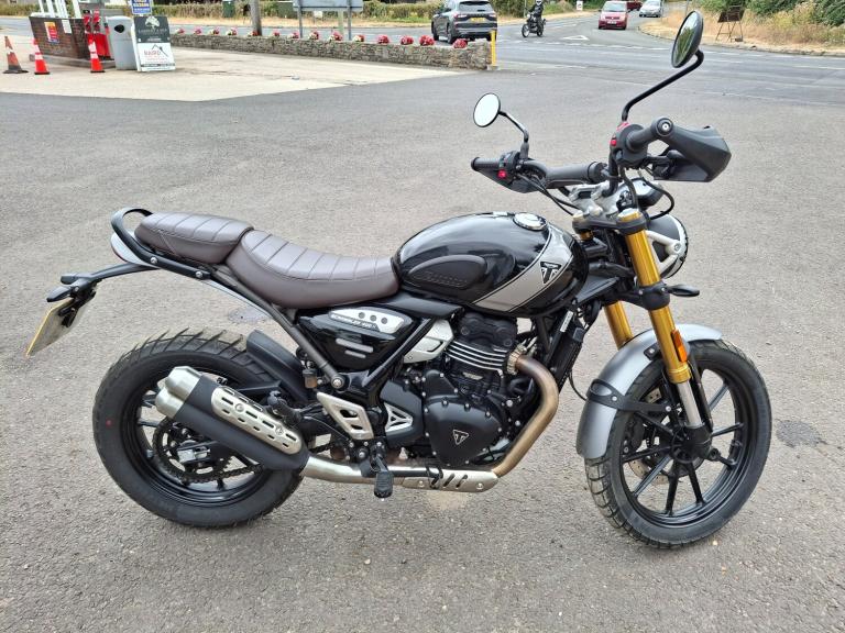 2024 Triumph Scrambler 400 Modern Classics Petrol Manual X-ring Euro 5 (40 ps)
