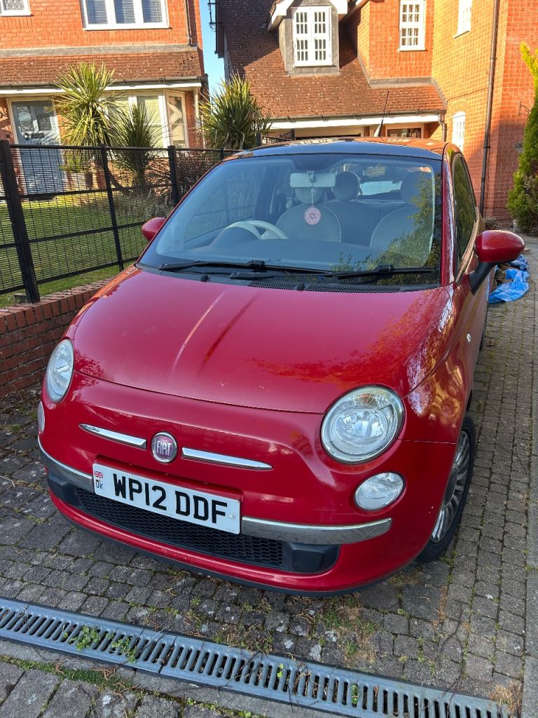 Fiat, 500, Hatchback, 2012, Manual, 1242 (cc), 3 doors