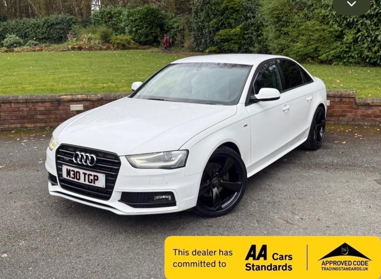 2012 Audi A4 2.0 TDI 177 Quattro Black Edition 4dr SALOON Diesel Manual