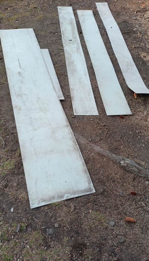 Metal Flashings - Roof Peak Flashings