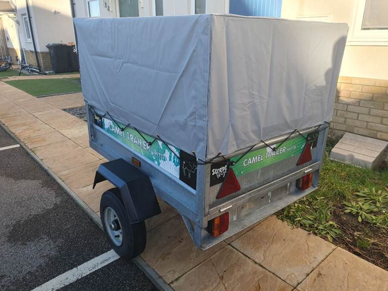 Camel swt171 4x3 trailer with extended mesh sides and New cover 
