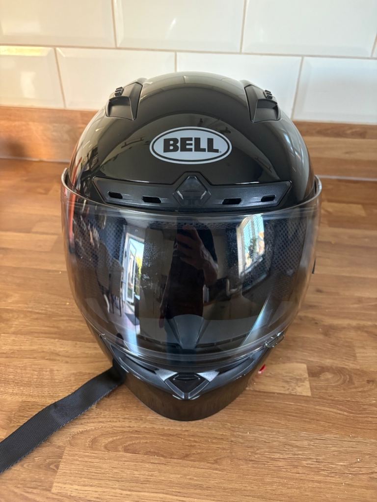 Bell motorcycle crash helmet 