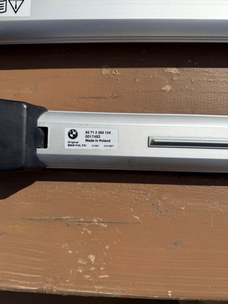 BMW flush roof bars for F31 or F45