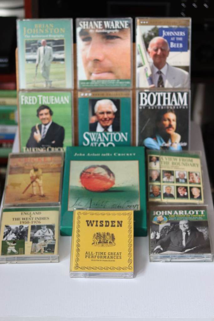 Cricket - 11 double cassettes and special edition John Arlott box