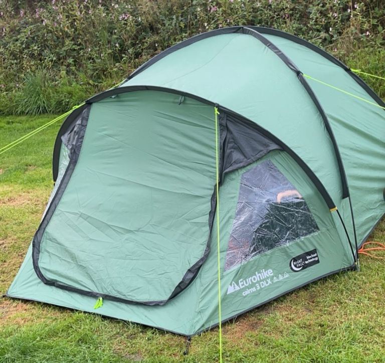 Eurohike cairns 3 DLX nightfall dome tent 