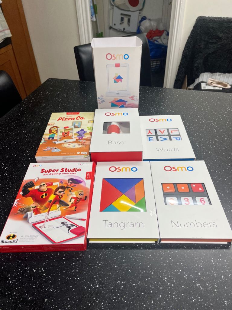 Can deliver Osmo Genius Starter Kit For iPad Base games Pizza Drawing Studio Words Numbers