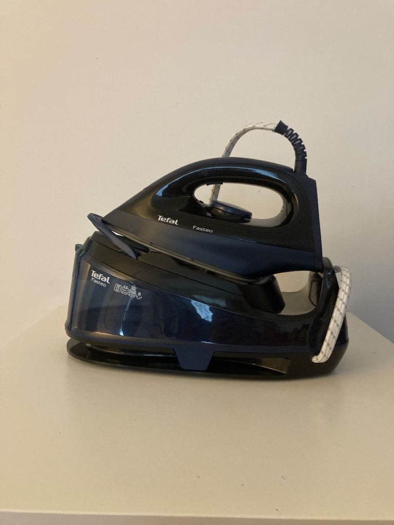 Tefal Steam Generator Iron GV6340 – Blue, Good Condition