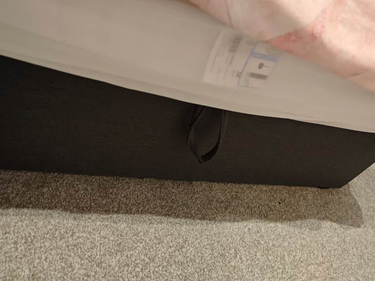 Double ottoman bed frame