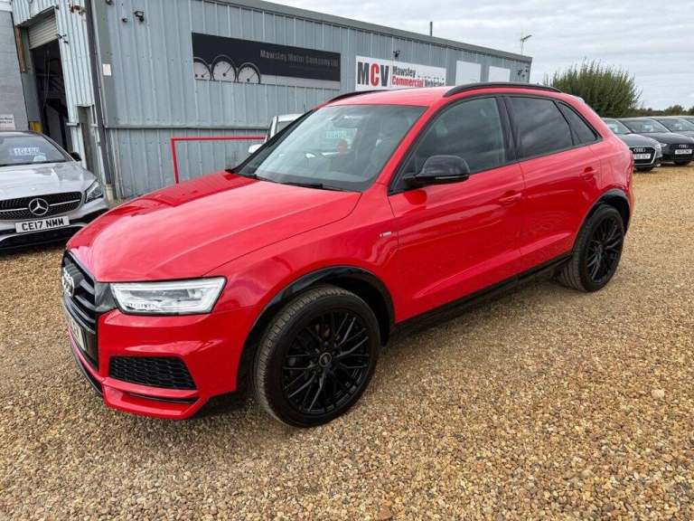 2017 Audi Q3 2.0 TDI Black Edition SUV 5dr Diesel S Tronic quattro Euro 6 (s/s) (184 ps) ESTATE D...