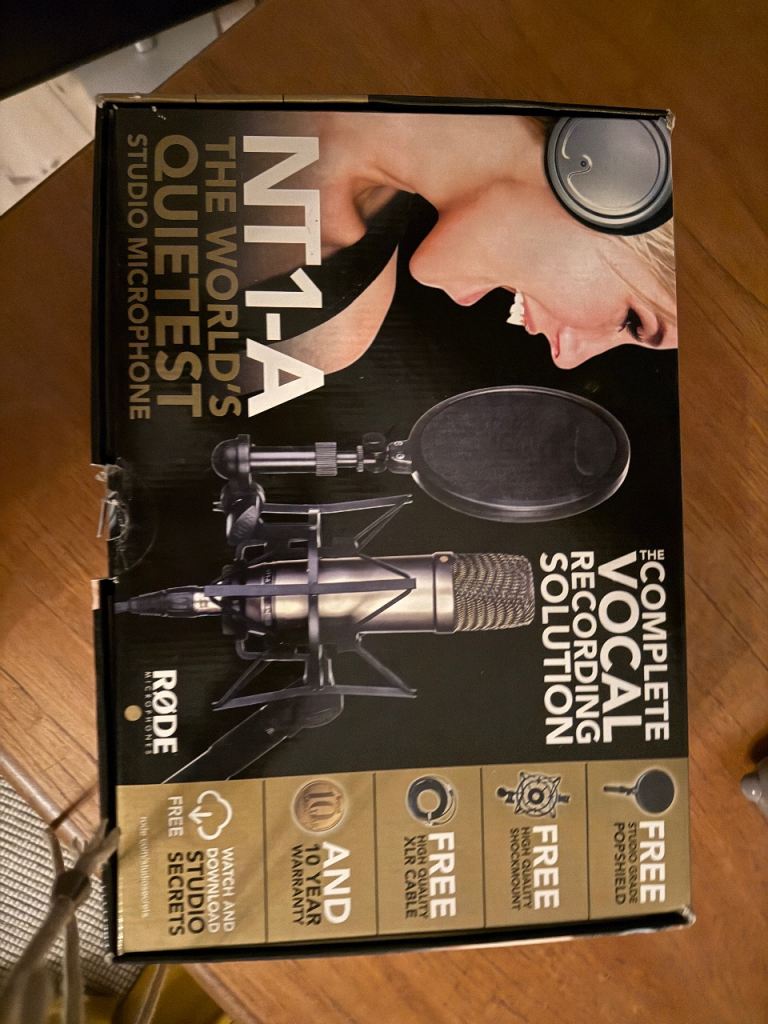 Rode NT1-A Complete Vocal Recording 