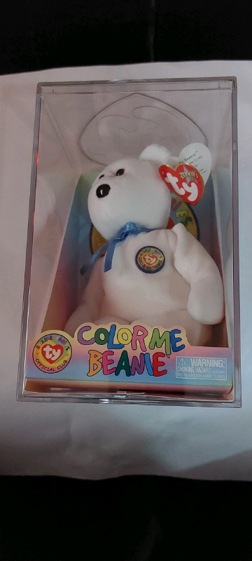 Colour me ty Beanie Bear