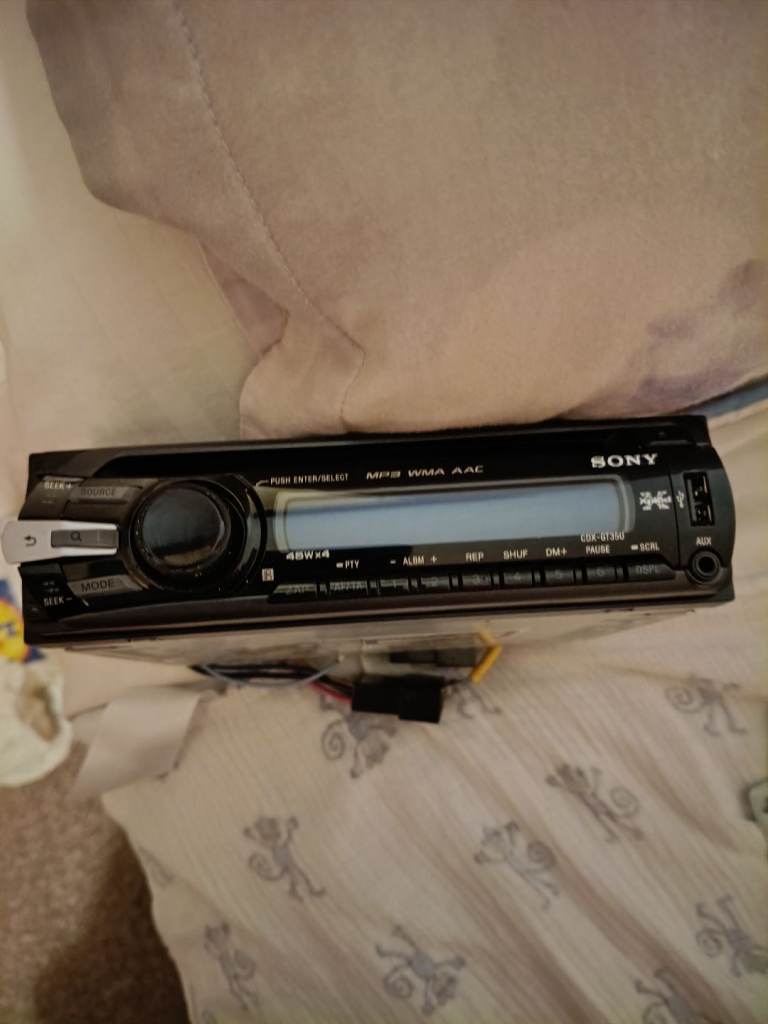 image for Sony cd radio car player