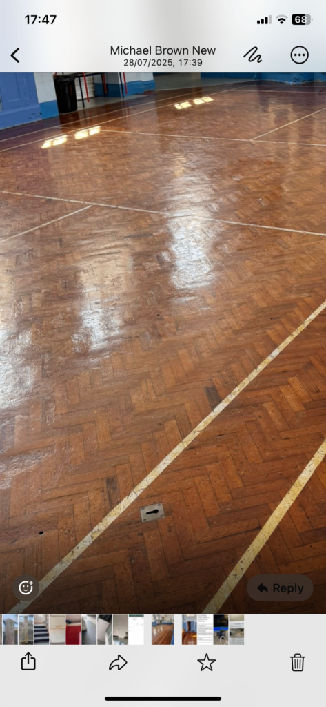 Parquet flooring 