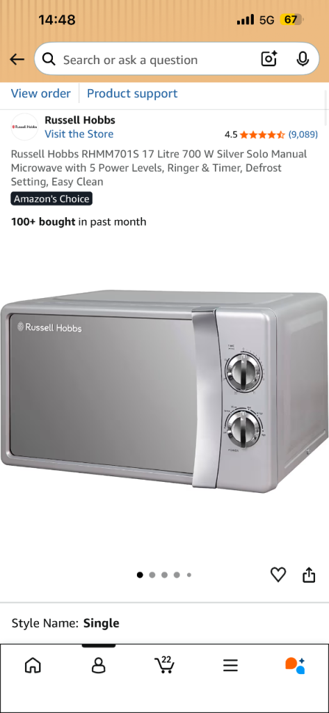 Russell Hobbs Microwave
