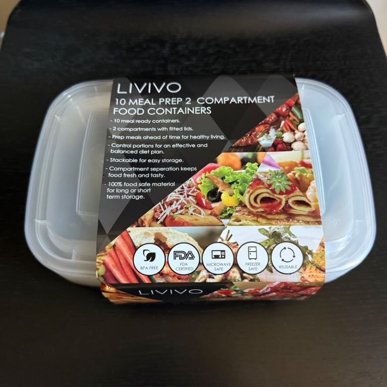 Meal Food Preparation Containers (x10)