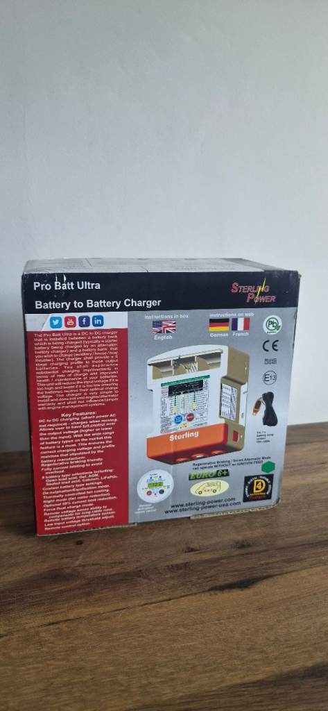 Sterling 12-24 split charger 