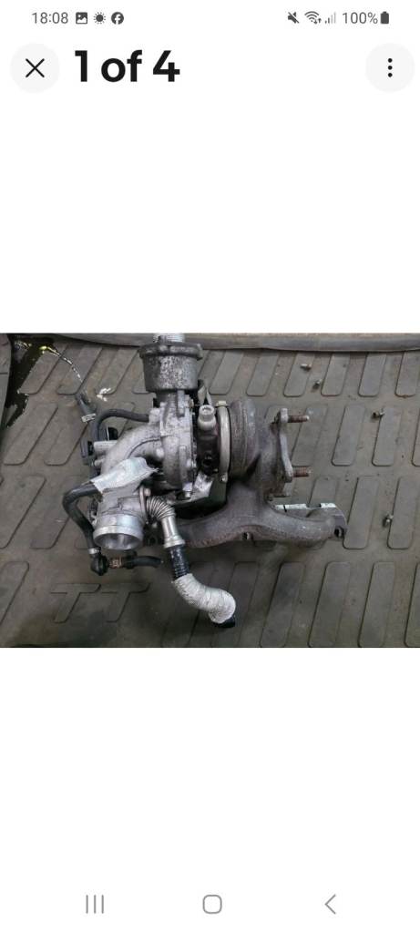Audi a4 turbo and manifold 