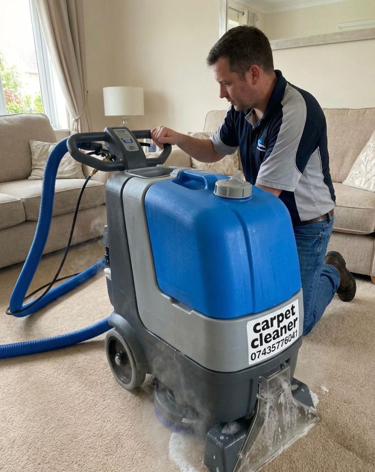 Carpet cleaner, with professional machine 