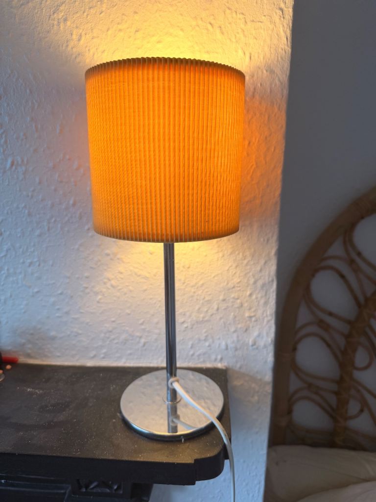 Mustard Yellow lamp 