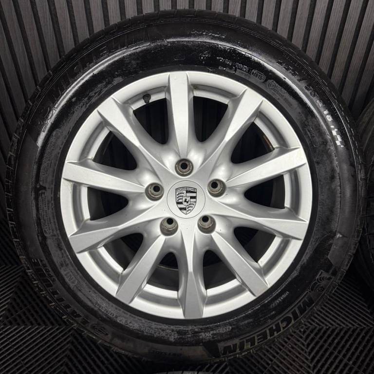 18'' GENUINE PORSCHE CAYENNE MULTISPOKE ALLOY WHEELS ALLOYS TYRES