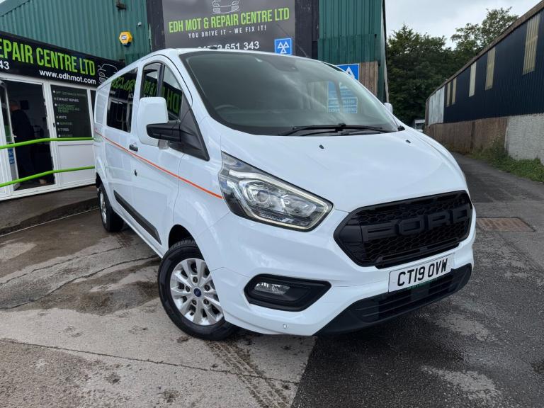 2019 Ford Transit Custom 2.0 EcoBlue 105ps Low Roof D/Cab Trend Van PANEL VAN Diesel Manual