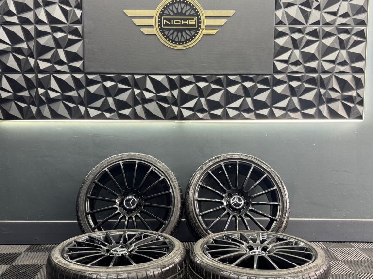 19” inch Mercedes Amg turbine e63 c e a class alloys wheels 5x112 a45 e63 px welcome 