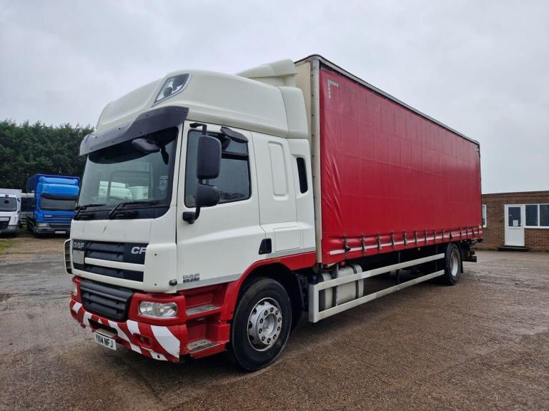 DAF CF 65 250, 2014, 28ft Curtainsider Body Truck, 18 Ton, Hi Roof Sleeper cab