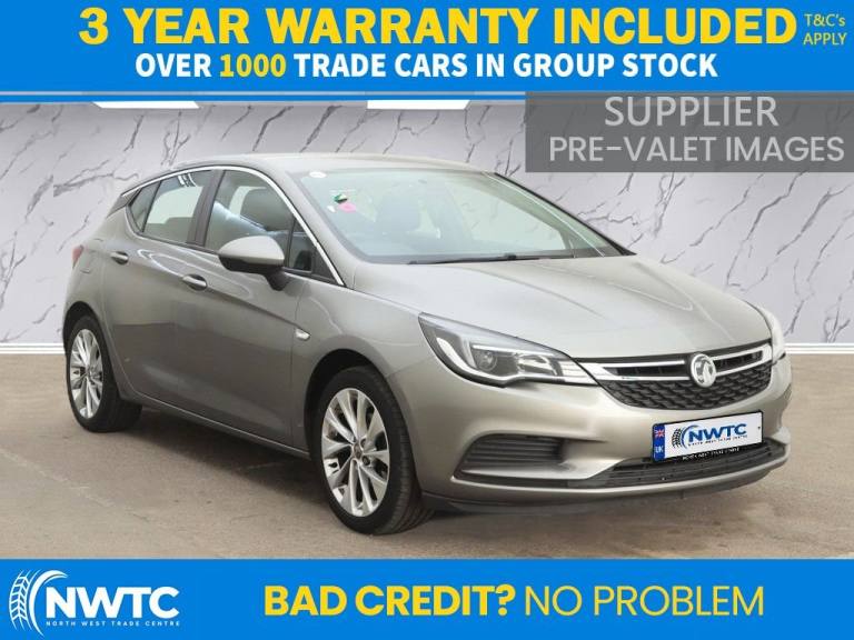 2017 Vauxhall Astra 1.4i 16V Tech Line 5dr HATCHBACK PETROL Manual