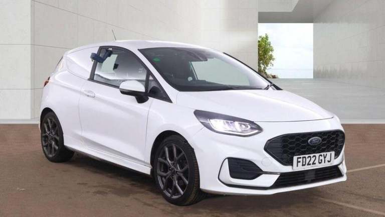 2022 Ford Fiesta Van 1.0T EcoBoost MHEV Sport Euro 6 (s/s) 3dr Manual Car Derived Van Petrol Manual