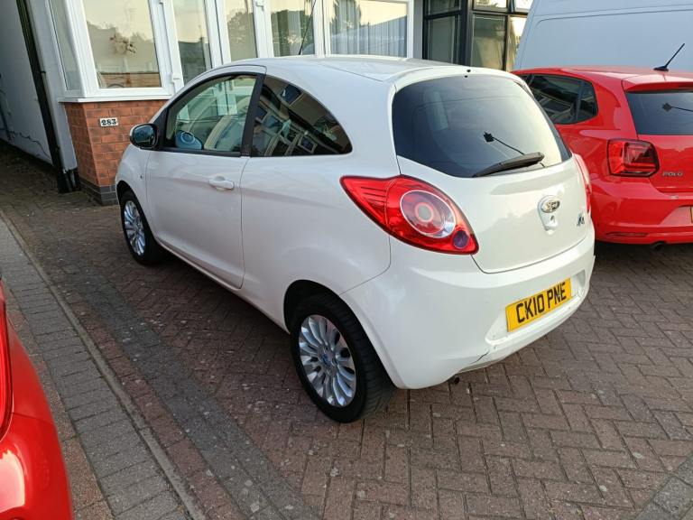 2010 Ford Ka Zetec 1.2 Low Miles Long Mot 6/7/2027 Service History 