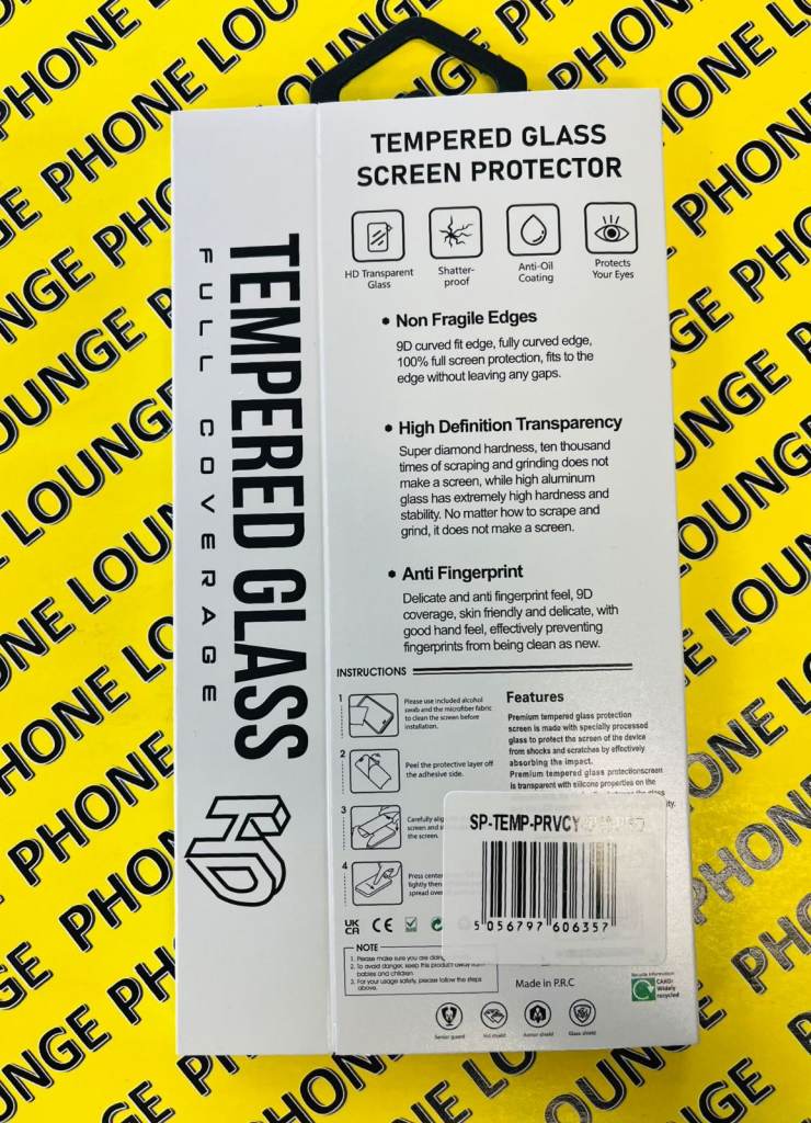 iPhone 16 Series Privacy Tempered Glass with full coverage Available Now