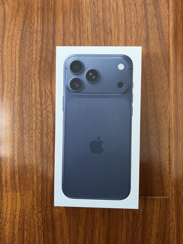 iPhone 17 Pro Max Blue brand new
