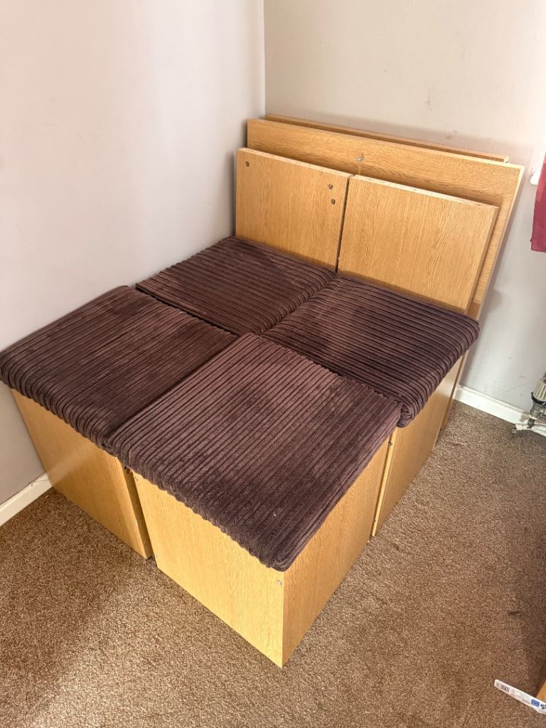 Space Saving Table and Storage Box chairs 