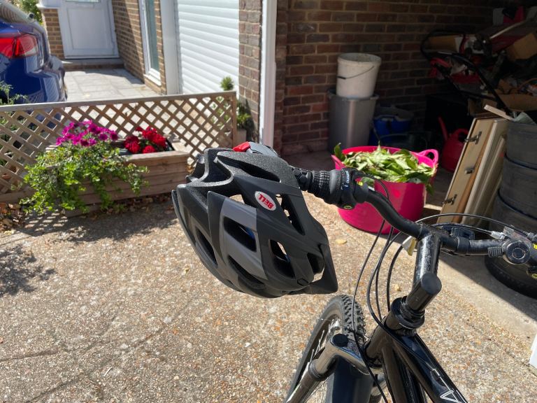 Bell Bike Helmet – Grey, Good Condition