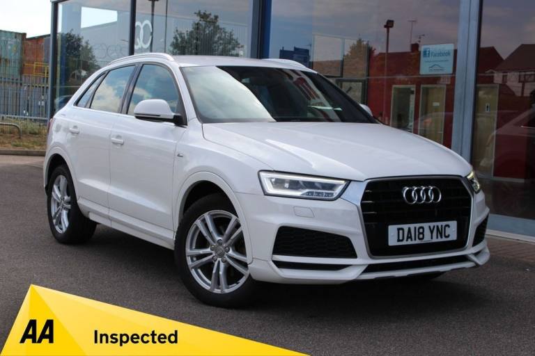 2018 18 AUDI Q3 1.4 TFSI COD S LINE EDITION SUV 5DR PETROL MANUAL EURO 6 (S/S) (