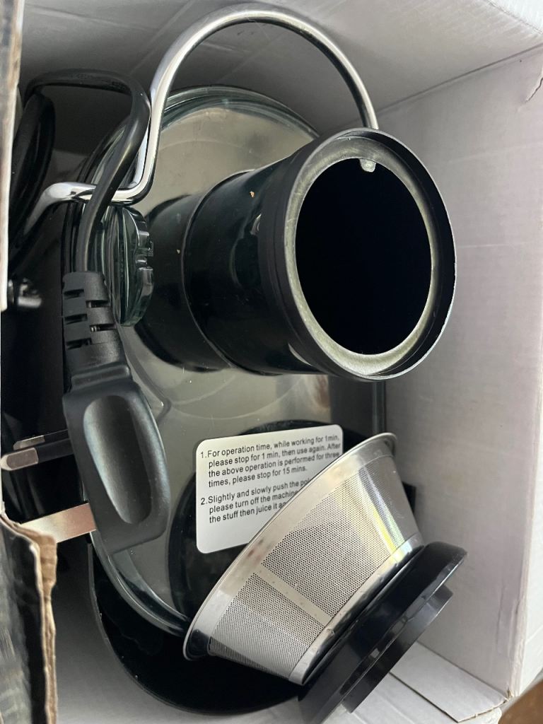 New 600W Juice Extractor – Unused in Box