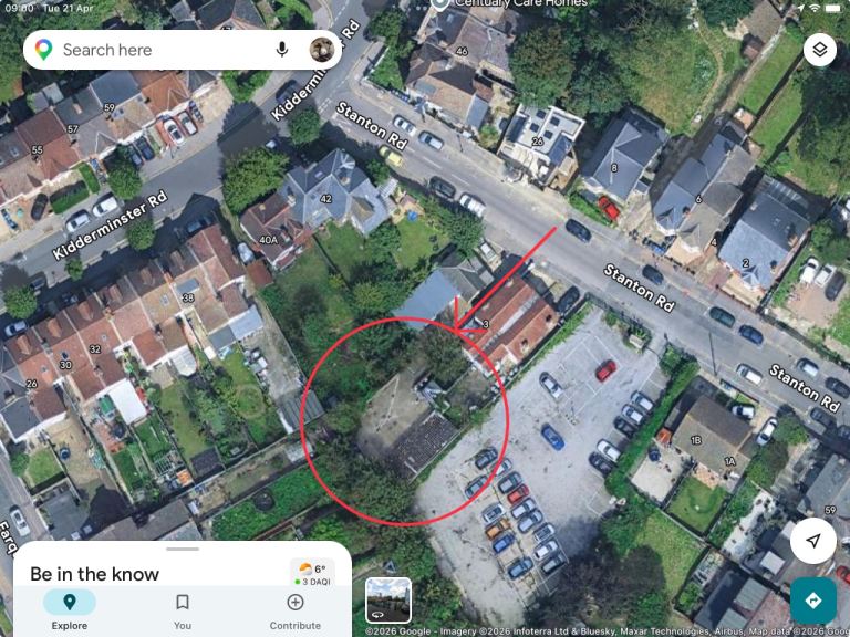 Secure garage in private yard, central/ West Croydon