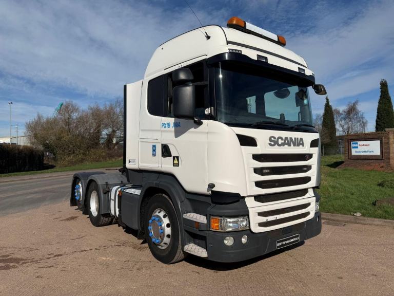 SCANIA R450 2018 (18) EURO 6, DOUBLE SLEEPER CAB, 6X2 TAG AXLE TRACTOR UNIT