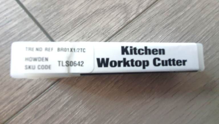 New Trend Worktop Router Cutter 1/2" x 50mm BR01X1/2TC Kitchen Fitters