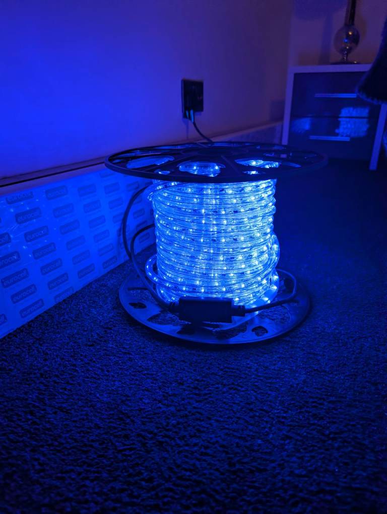Blue LED Rope light 