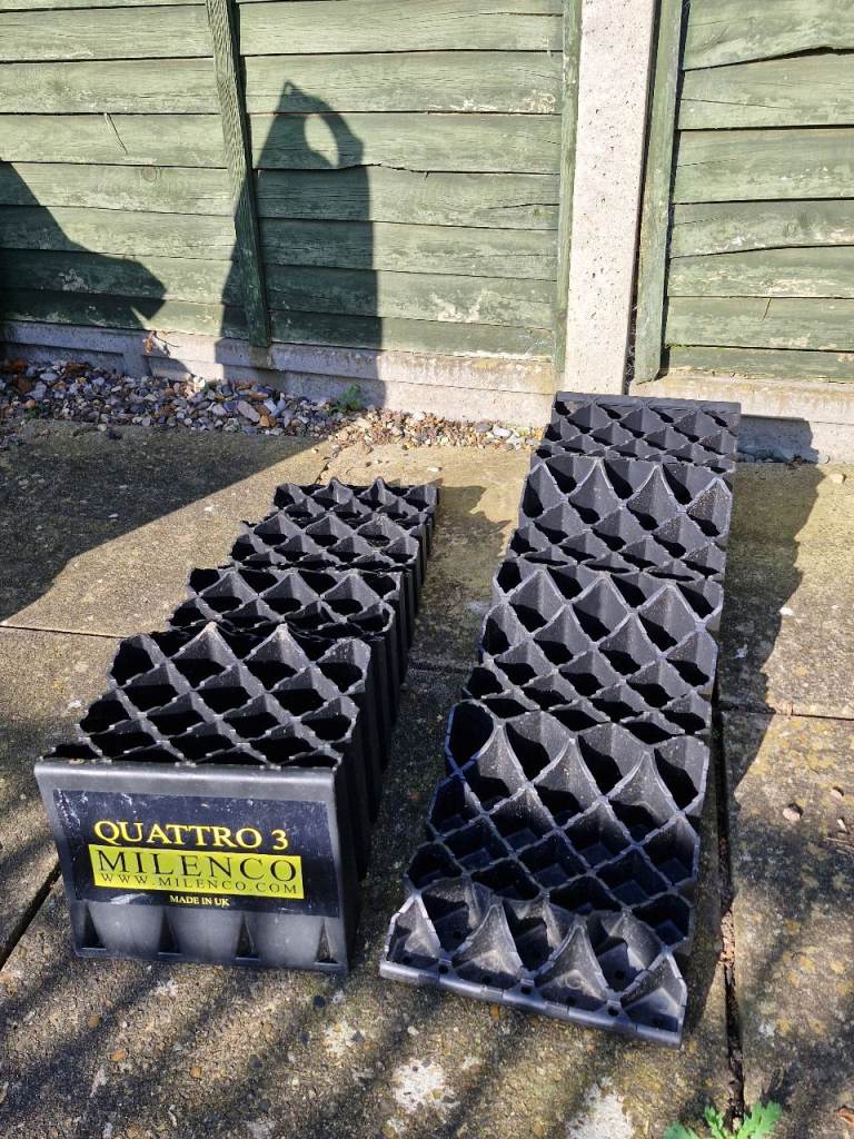 Milanco Quattro 3 levelling ramps for motorhome