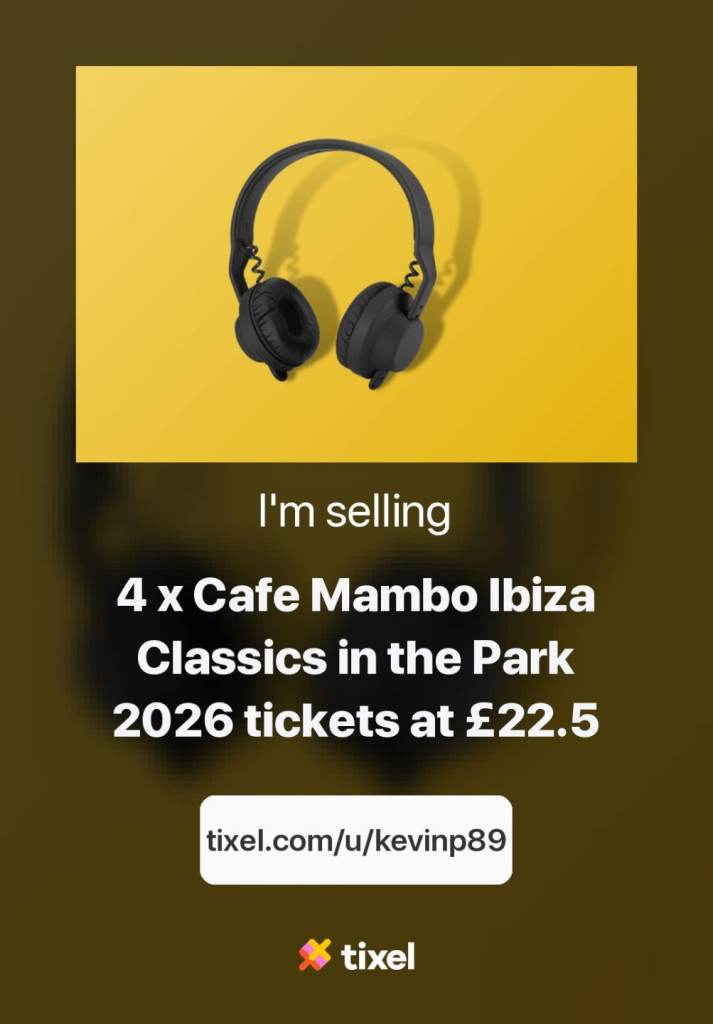 Cafe Mambo Ibiza Classics in the Park 2026