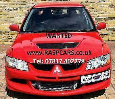 Mitsubishi Lancer Evolution EVO 3 4 5 6 7 8 9 10 3000GT - WE BUY THEM ALL