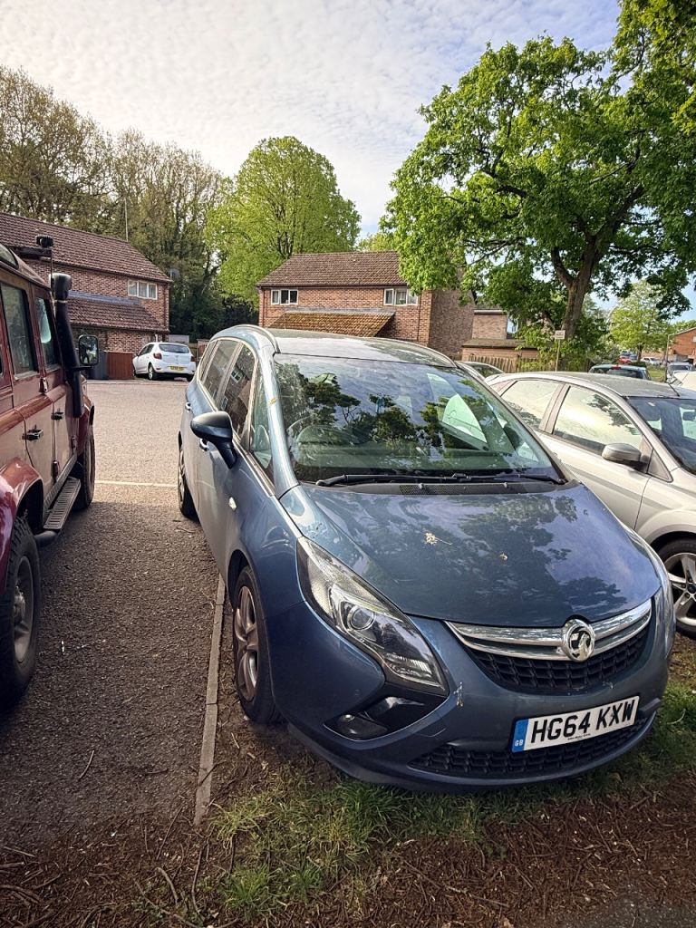 Vauxhall, ZAFIRA, MPV, 2015, Manual, 1364 (cc), 5 doors