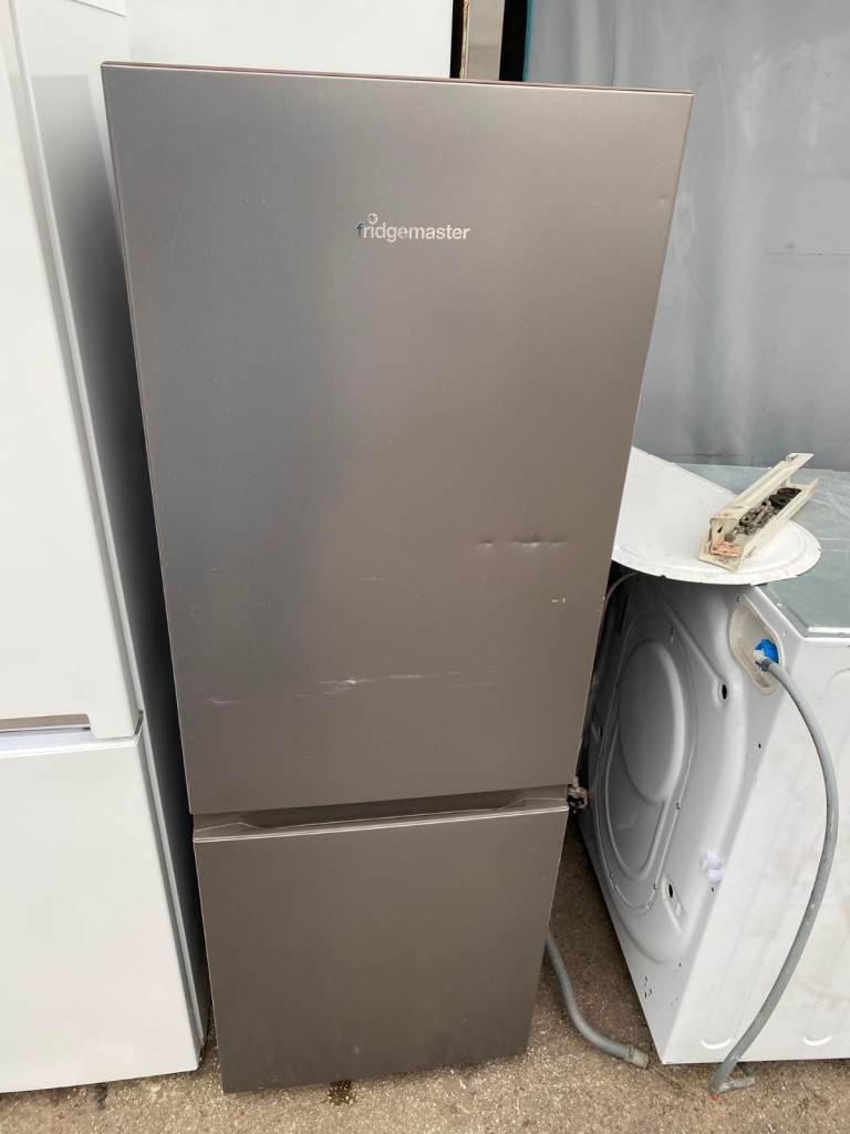 Fridgemaster Fridge Freezer – Graphite, Fully Working, Free Local Delivery
