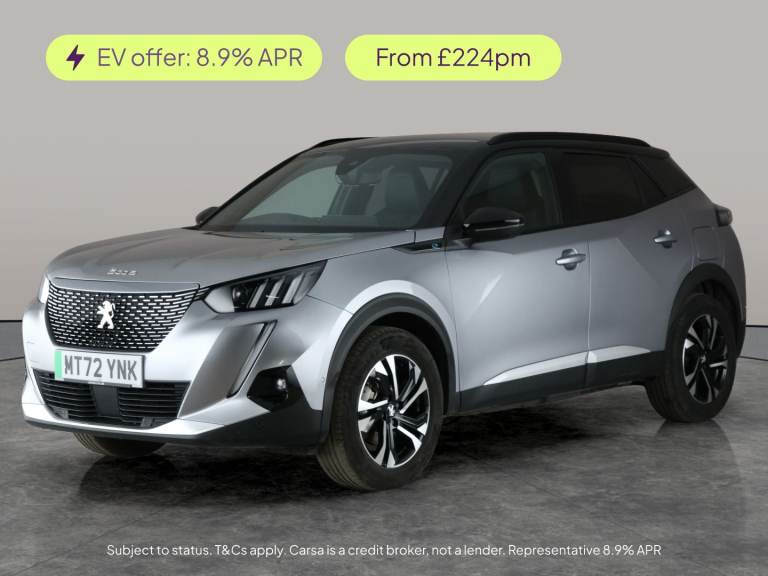 2022 Peugeot E-2008 50kWh GT SUV 5dr Electric Auto (7kW Charger) (136 ps) - REVERSE CAM - NAV - S...