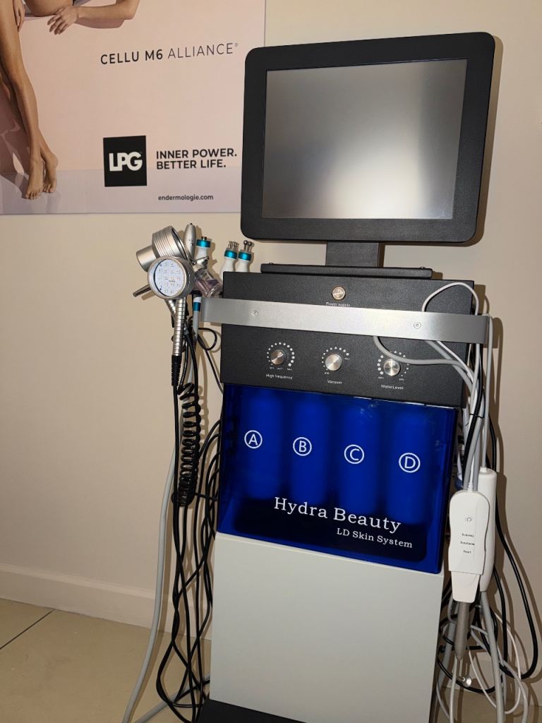 Hydro facial treatment 