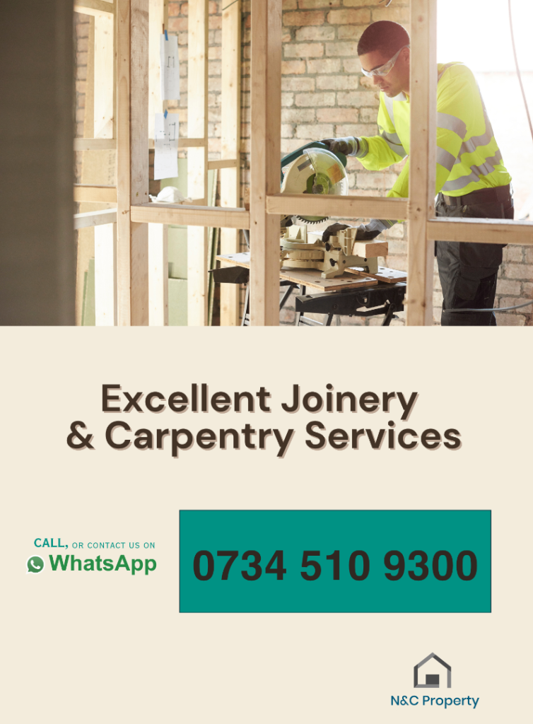 Excellent Joinery & Carpentry Services - Contact us now